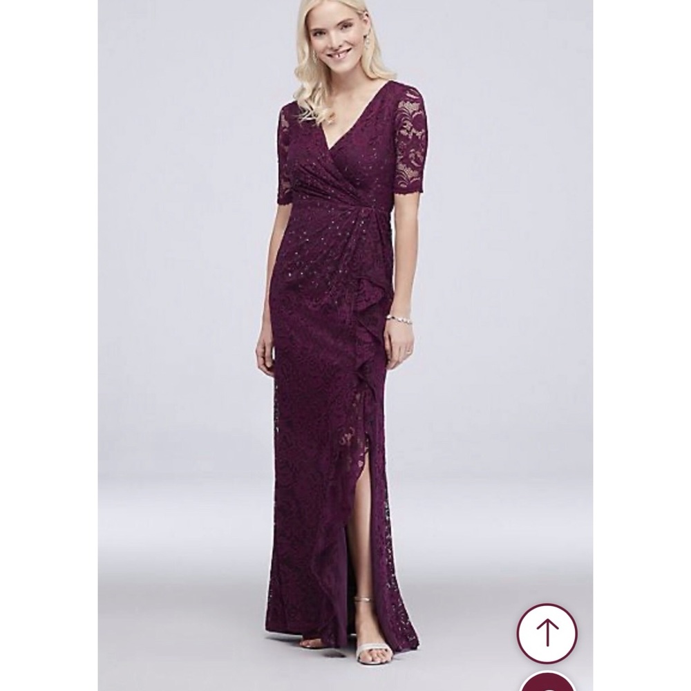 Adrianna Papell Full Lace Dress